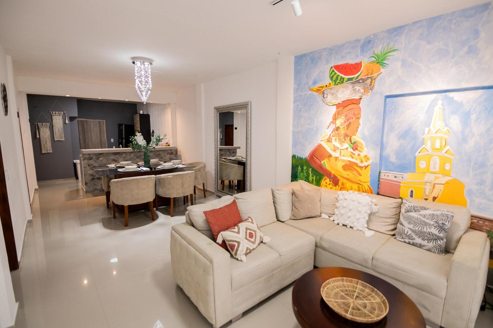 Hospedaje Rosa Blanca Cartagena Esterno foto
